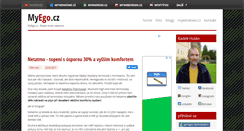 Desktop Screenshot of myego.cz